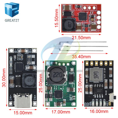 TZT TP5100 charging management power supply module TP5000 1A 2A compatible with 4.2V 8.4V single and double lithium batteries