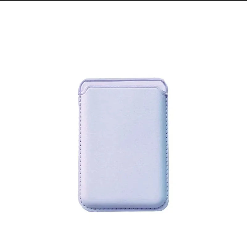 For all iPhone For Magsafe Card phone Back Bag For Magsafe Magnetic Case Suitable Leather Card Wallet Cover Phone Card Holder