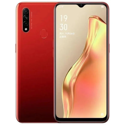 OPPO A8 Cellphone 8GB+256GB AI Face Unlock 6.5" Waterdrop Screen 4230mAh Big Battery 12MP Triple Rear Camera Global Version