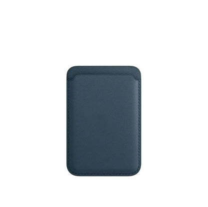 For all iPhone For Magsafe Card phone Back Bag For Magsafe Magnetic Case Suitable Leather Card Wallet Cover Phone Card Holder