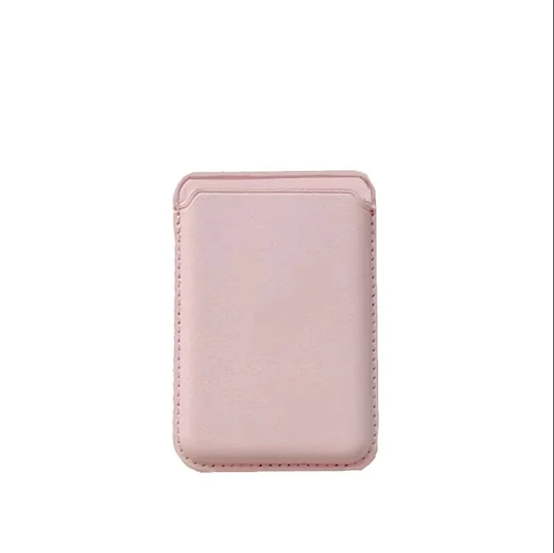 For all iPhone For Magsafe Card phone Back Bag For Magsafe Magnetic Case Suitable Leather Card Wallet Cover Phone Card Holder