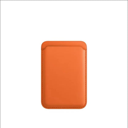 For all iPhone For Magsafe Card phone Back Bag For Magsafe Magnetic Case Suitable Leather Card Wallet Cover Phone Card Holder