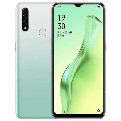 OPPO A8 Cellphone 8GB+256GB AI Face Unlock 6.5" Waterdrop Screen 4230mAh Big Battery 12MP Triple Rear Camera Global Version
