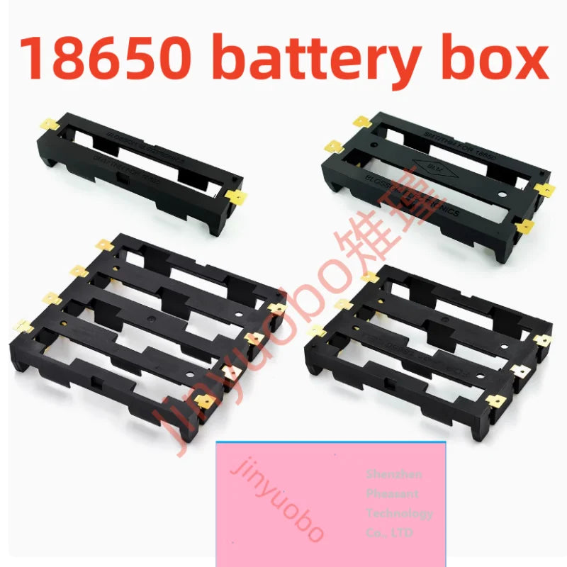 (5-20pcs) 18650 battery box, single/double/triple/four-cell SMT through-hole, 1-4 cell SMT battery holder SMD