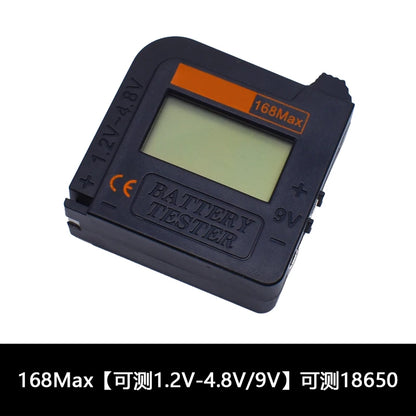 official AN-168 Digital Lithium Battery Capacity Tester Checkered load analyzer Display Check AAA AA Button Cell Universal test