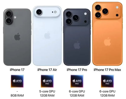 Apple / iPhone 17 Pro Max / A3257 / Genuine Original Apple Device, Authentic Hardware, Free Charging Cable Included Good Condition Refurbished Used Iphone