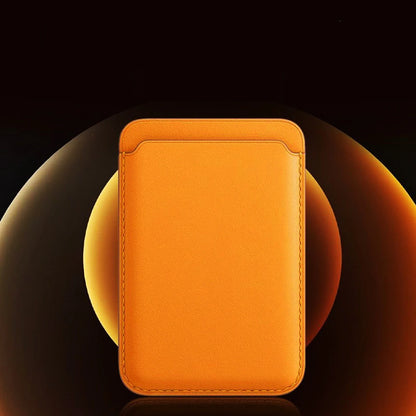 For all iPhone For Magsafe Card phone Back Bag For Magsafe Magnetic Case Suitable Leather Card Wallet Cover Phone Card Holder