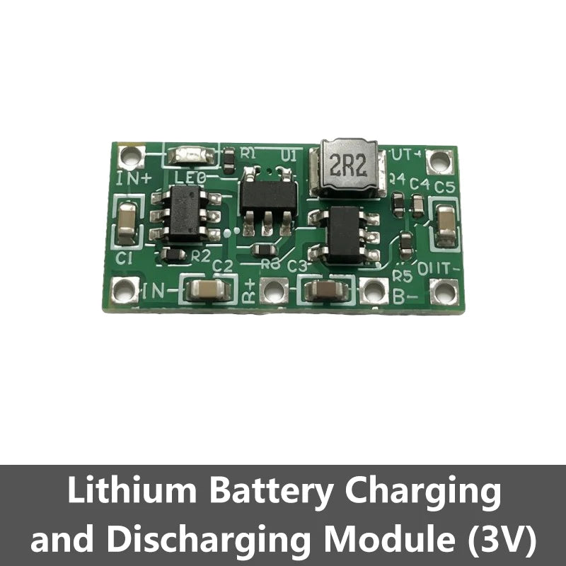 3.7V to 1.5V / 3V Output DC-DC Buck Step Down Power Module Lithium Battery Voltage Regulator Board Replace AA AAA Dry Battery