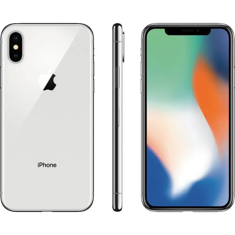 Apple iPhone X A1865 (Fully Unlocked) 256GB Silver - Refurbished Excellent Condition