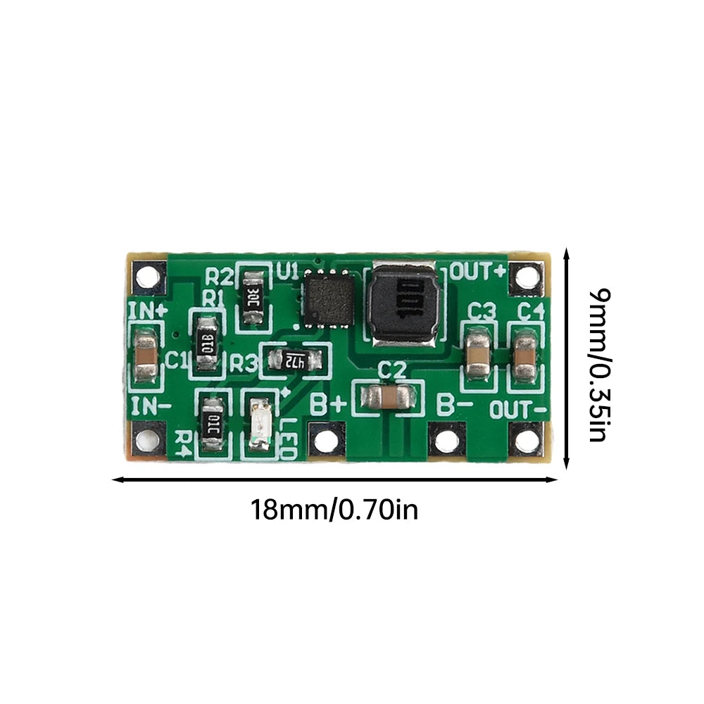AA/AAA Dry Battery to Lithium Battery Power Board 3V-4.2V to 3V 1.5V Charging and Discharging Toy Remote Control Mouse Modific