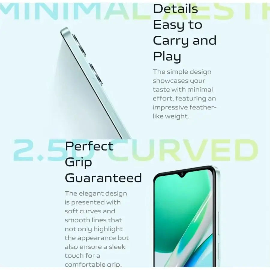 2026 Vivo Y18 Global Edition Smartphone 6.56-Inch 90Hz Display 5000mAh Battery 8GB RAM 256GB Storage 64MP Triple Camera