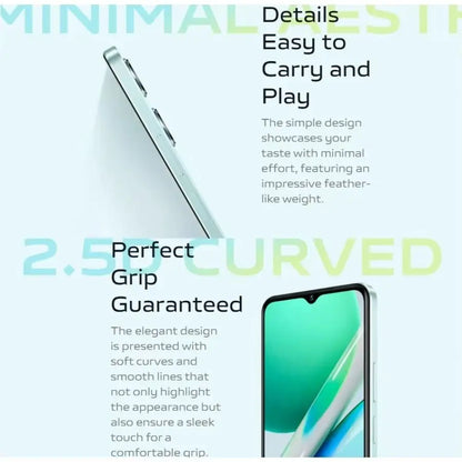 2026 Vivo Y18 Global Edition Smartphone 6.56-Inch 90Hz Display 5000mAh Battery 8GB RAM 256GB Storage 64MP Triple Camera