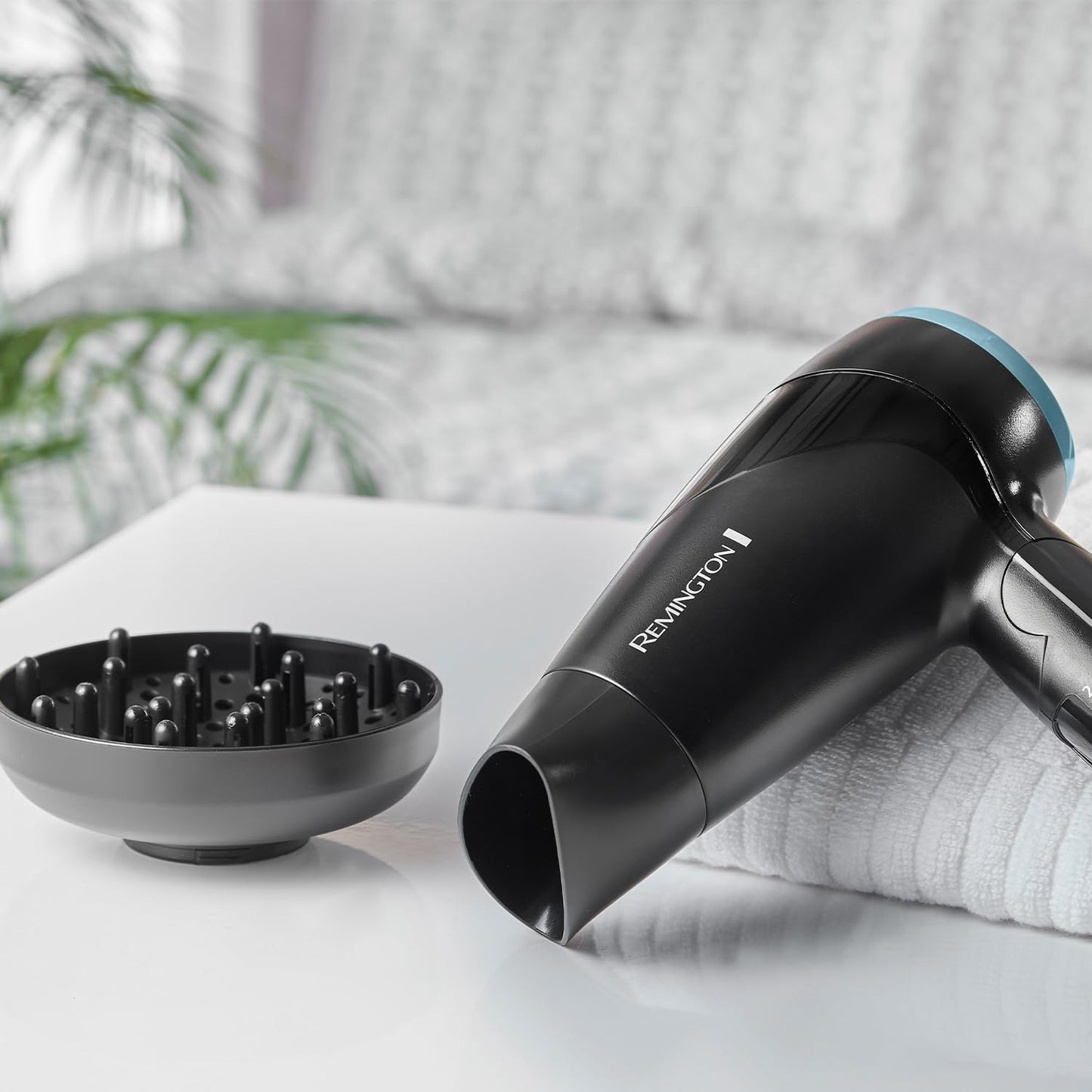 Remington On The Go D1500 Compact Hair Dryer Black