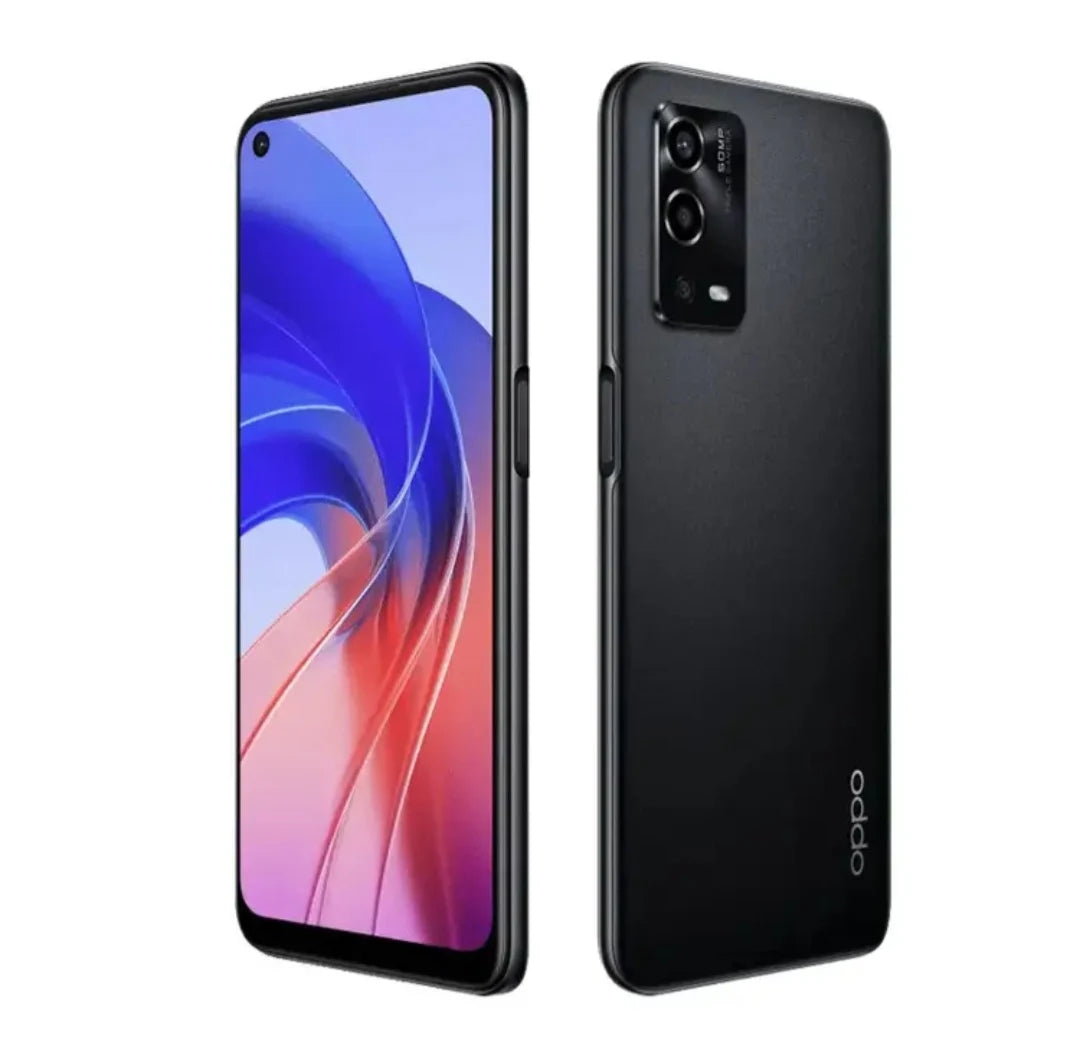 New OPPO A55 4G Global Version Mobile Phone 6.51" Big Screen 50MP AI Triple Camera 5000mAh Battery Budget Dual-SIM Smartphone