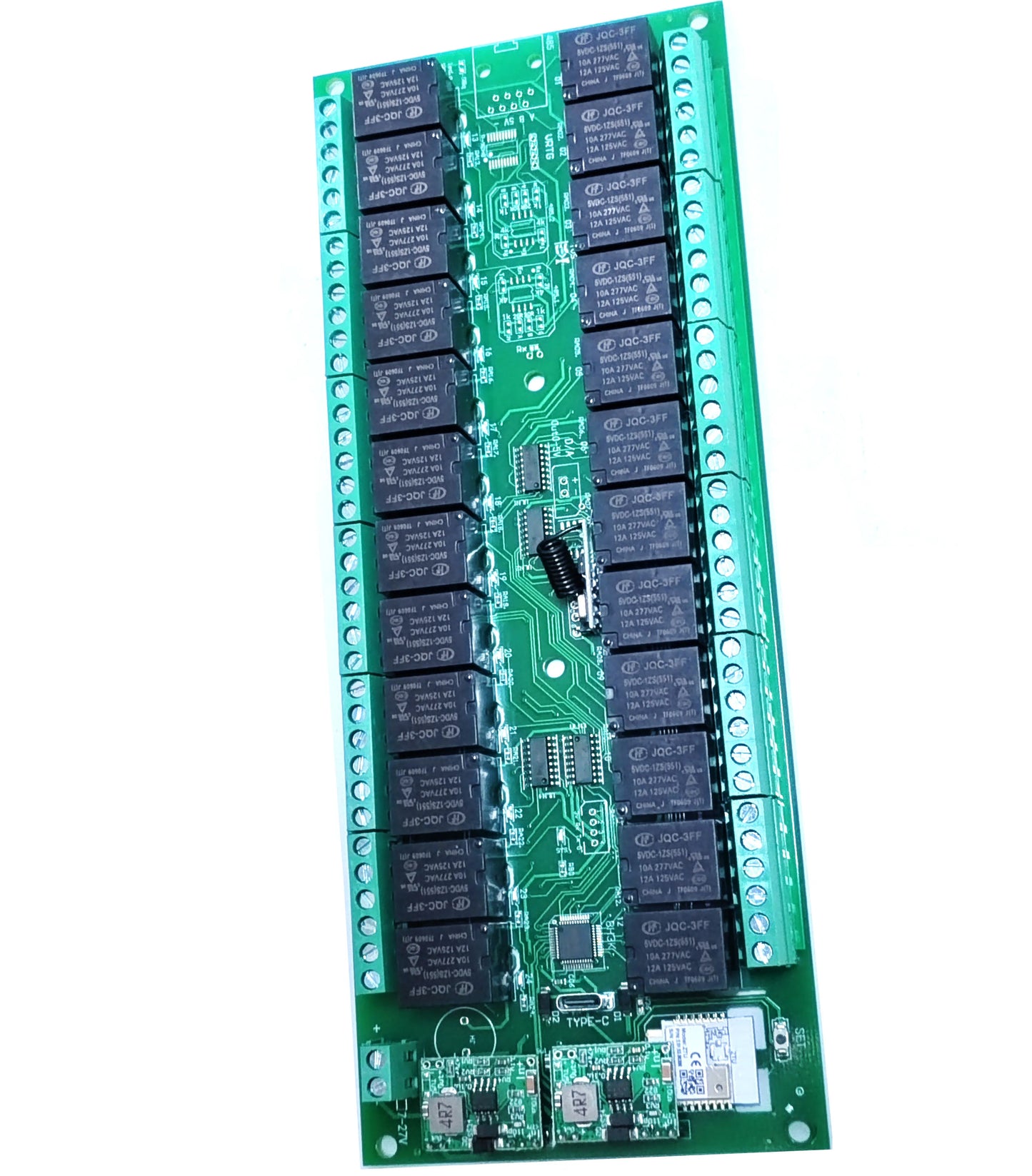 Relay Switch Module 24 Channel Works with Tuya WiFi Zigbee RF 433MHz Wireless Smart Home Remote Control Switch board controller