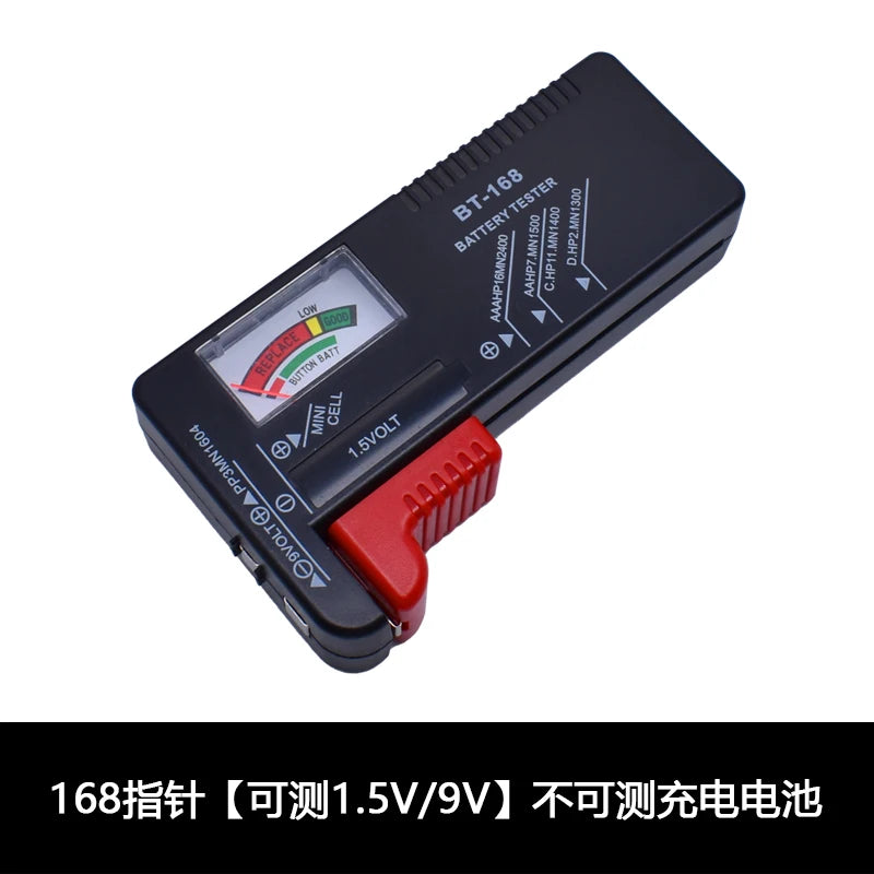 official AN-168 Digital Lithium Battery Capacity Tester Checkered load analyzer Display Check AAA AA Button Cell Universal test