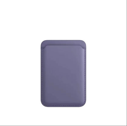 For all iPhone For Magsafe Card phone Back Bag For Magsafe Magnetic Case Suitable Leather Card Wallet Cover Phone Card Holder