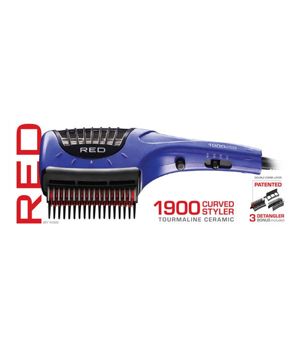 Red By Kiss 1900 Curved Styler BD02DG