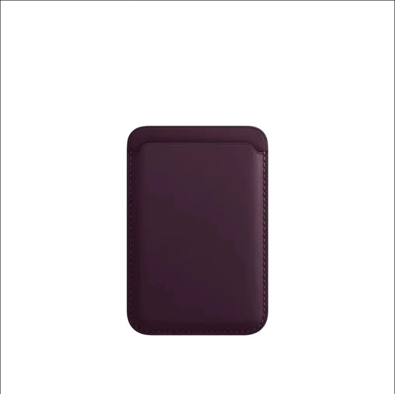 For all iPhone For Magsafe Card phone Back Bag For Magsafe Magnetic Case Suitable Leather Card Wallet Cover Phone Card Holder