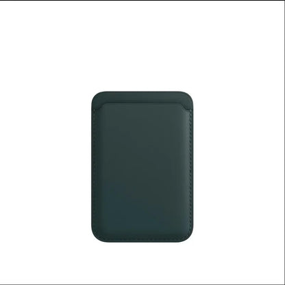 For all iPhone For Magsafe Card phone Back Bag For Magsafe Magnetic Case Suitable Leather Card Wallet Cover Phone Card Holder