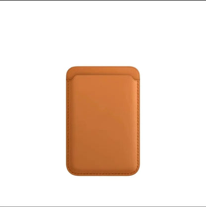 For all iPhone For Magsafe Card phone Back Bag For Magsafe Magnetic Case Suitable Leather Card Wallet Cover Phone Card Holder
