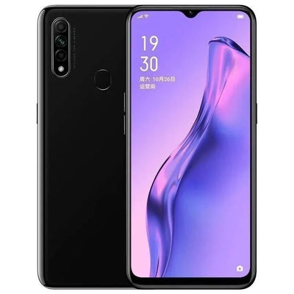 OPPO A8 Cellphone 8GB+256GB AI Face Unlock 6.5" Waterdrop Screen 4230mAh Big Battery 12MP Triple Rear Camera Global Version