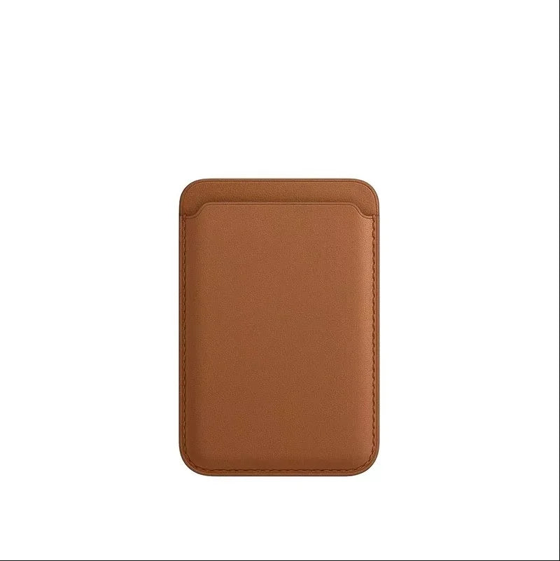For all iPhone For Magsafe Card phone Back Bag For Magsafe Magnetic Case Suitable Leather Card Wallet Cover Phone Card Holder
