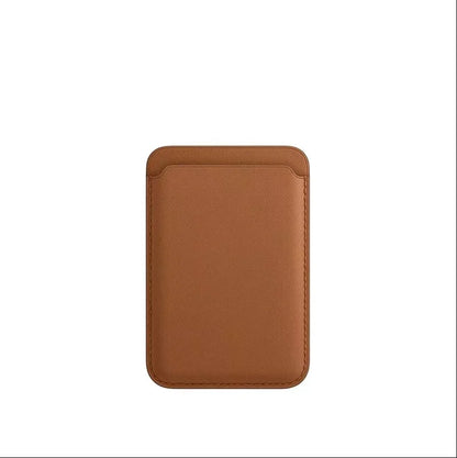 For all iPhone For Magsafe Card phone Back Bag For Magsafe Magnetic Case Suitable Leather Card Wallet Cover Phone Card Holder