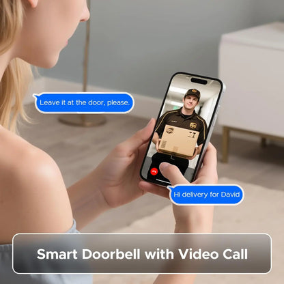 Tuya Wifi Smart Door Lock ‎Camera & Doorbell Multi-Function Fingerprint Lock 5-in-1 Digital Electronic App Control Smart Lock