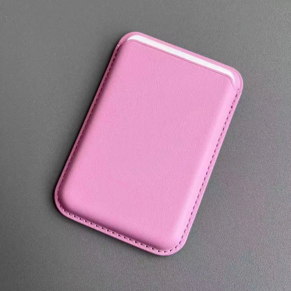 For all iPhone For Magsafe Card phone Back Bag For Magsafe Magnetic Case Suitable Leather Card Wallet Cover Phone Card Holder