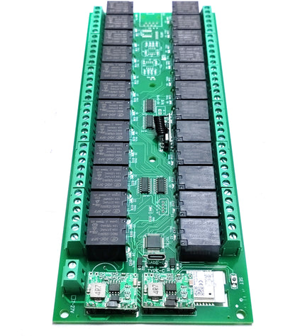 Relay Switch Module 24 Channel Works with Tuya WiFi Zigbee RF 433MHz Wireless Smart Home Remote Control Switch board controller