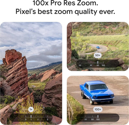 Google Pixel 10 Pro XL - Triple Rear Camera System Tensor G5 Fast-Charging 24+ Hour Battery and 6.8" Super Actua Display
