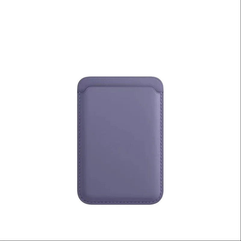 For all iPhone For Magsafe Card phone Back Bag For Magsafe Magnetic Case Suitable Leather Card Wallet Cover Phone Card Holder